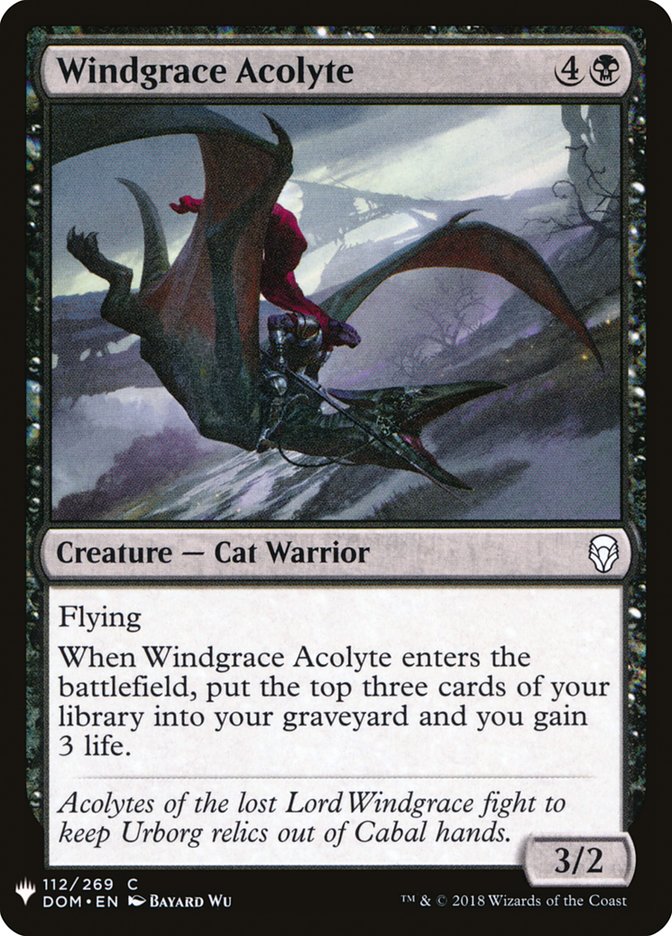 Windgrace Acolyte [Mystery Booster] | Cracking-Singles