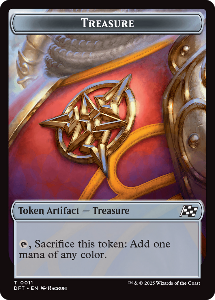 Treasure // Pilot Double-Sided Token [Aetherdrift Tokens] | Cracking-Singles