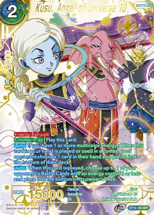 Kusu, Angel of Universe 10 (SPR) (BT16-139) [Realm of the Gods] | Cracking-Singles