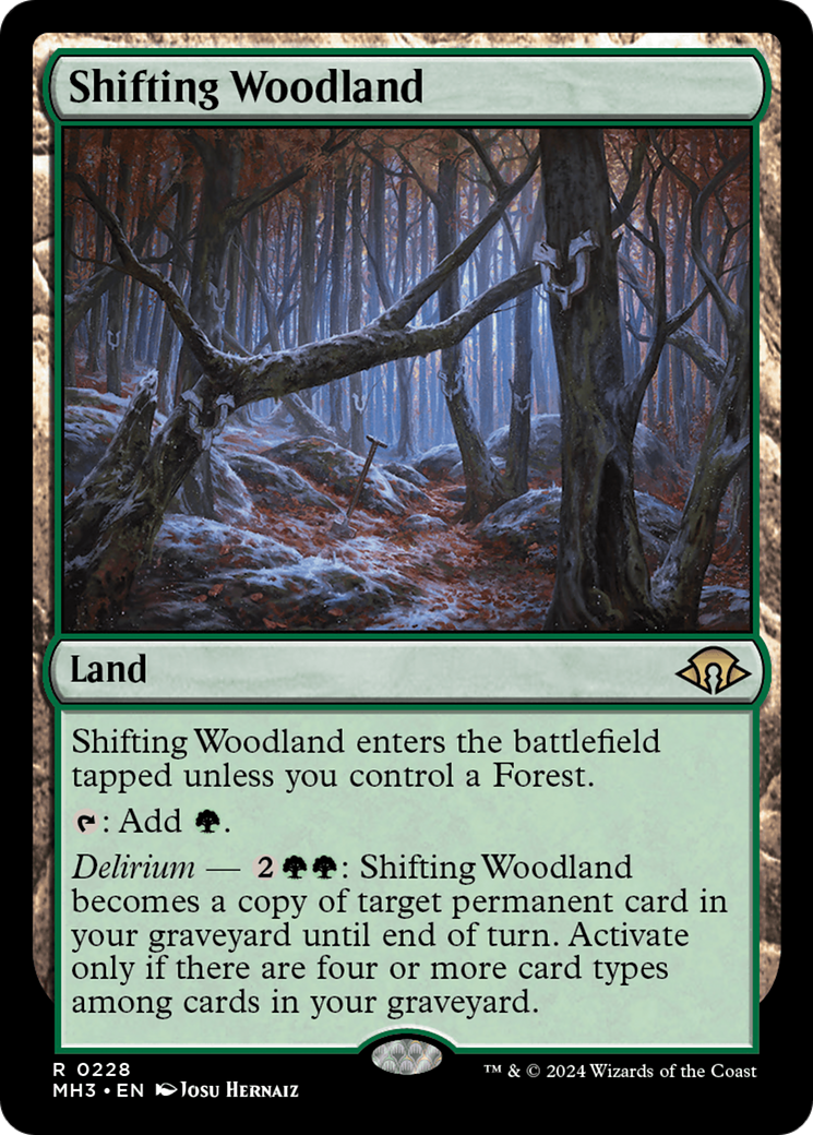 Shifting Woodland [Modern Horizons 3] | Cracking-Singles