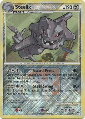 Steelix (24/95) (League Promo) [HeartGold & SoulSilver: Unleashed] | Cracking-Singles