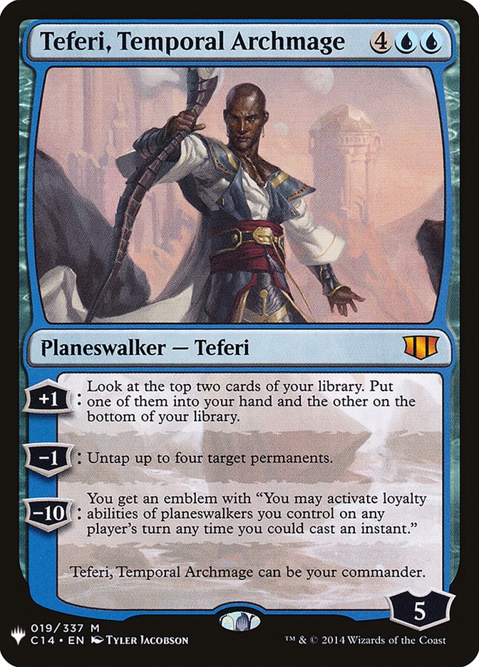 Teferi, Temporal Archmage [Mystery Booster] | Cracking-Singles