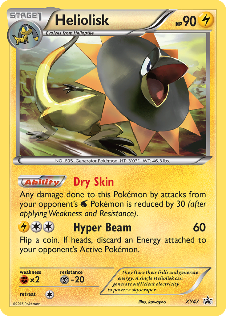 Heliolisk (XY47) [XY: Black Star Promos] | Cracking-Singles