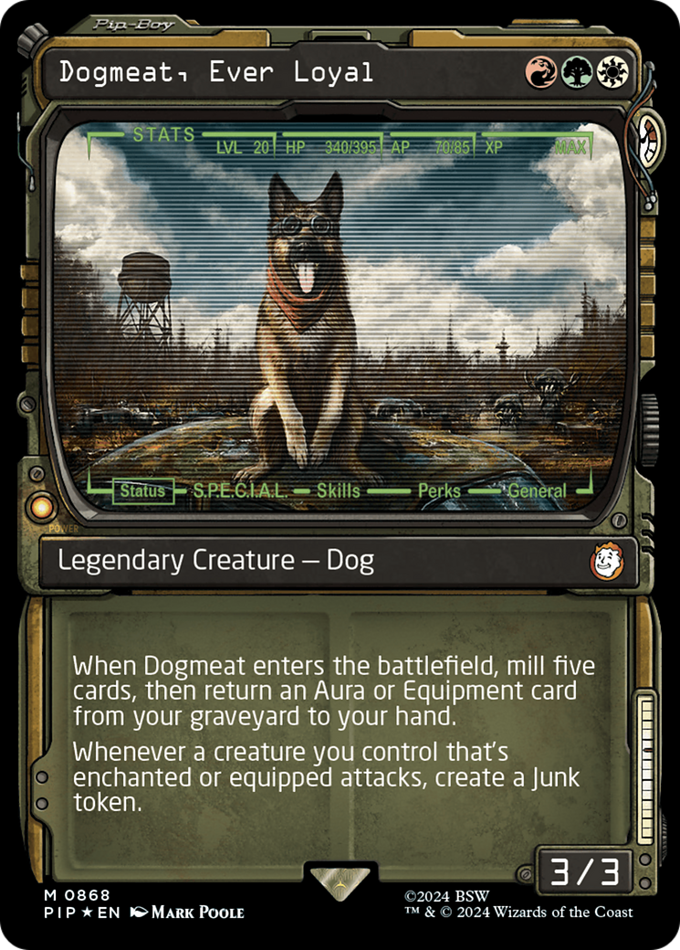 Dogmeat, Ever Loyal (Showcase) (Surge Foil) [Fallout] | Cracking-Singles