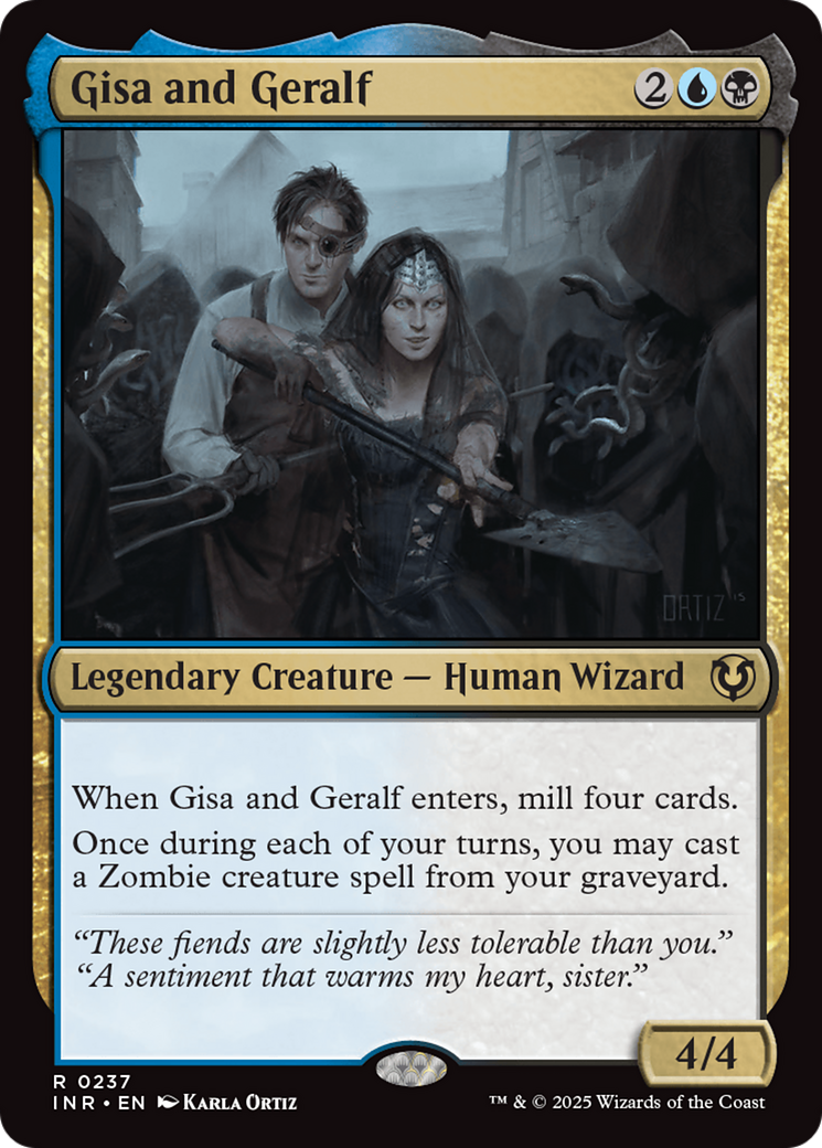 Gisa and Geralf [Innistrad Remastered] | Cracking-Singles