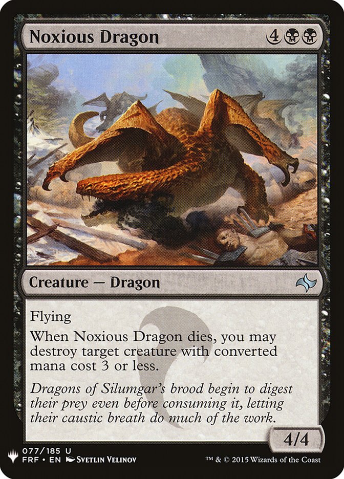 Noxious Dragon [Mystery Booster] | Cracking-Singles