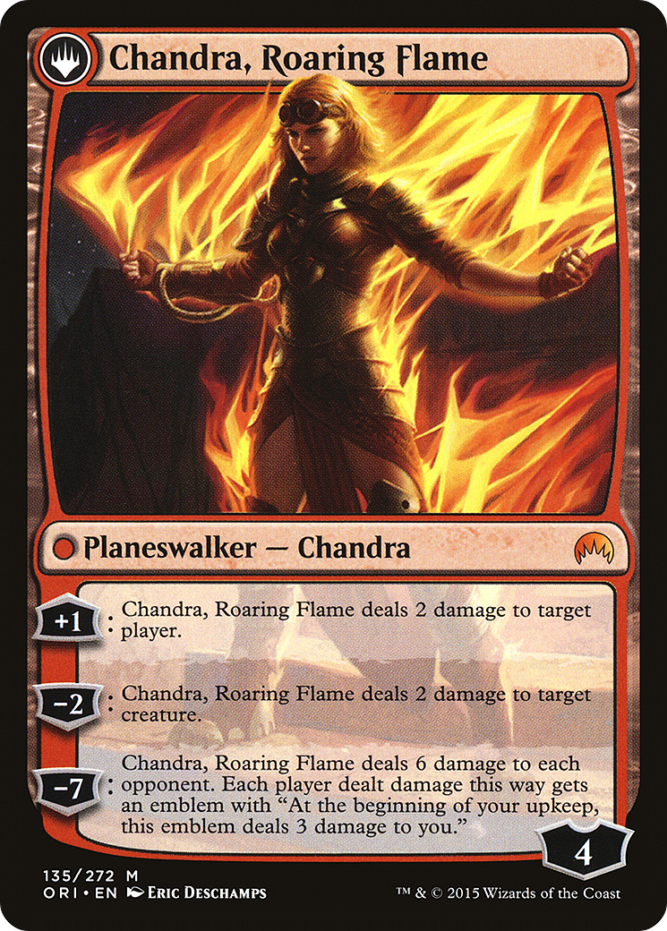 Chandra, Fire of Kaladesh // Chandra, Roaring Flame [Secret Lair: From Cute to Brute] | Cracking-Singles