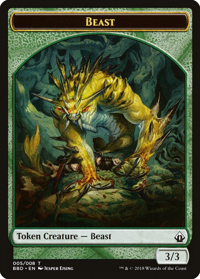 Beast Token [Battlebond Tokens] | Cracking-Singles