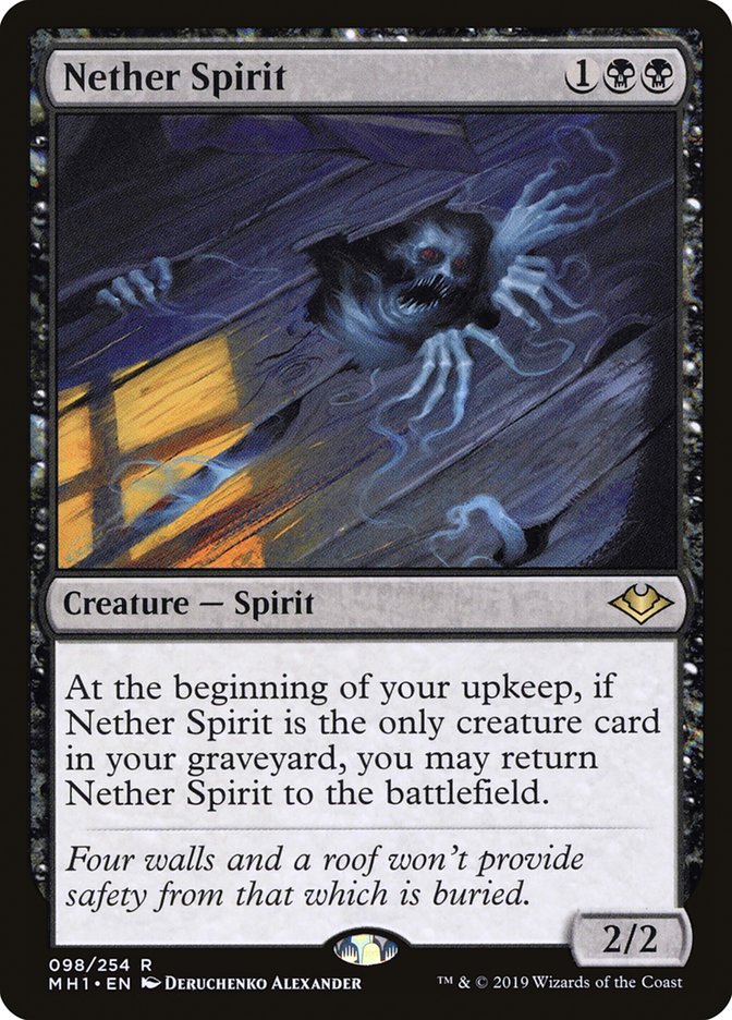 Nether Spirit [Modern Horizons] | Cracking-Singles