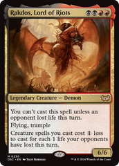 Rakdos, Lord of Riots [Duskmourn: House of Horror Commander] | Cracking-Singles