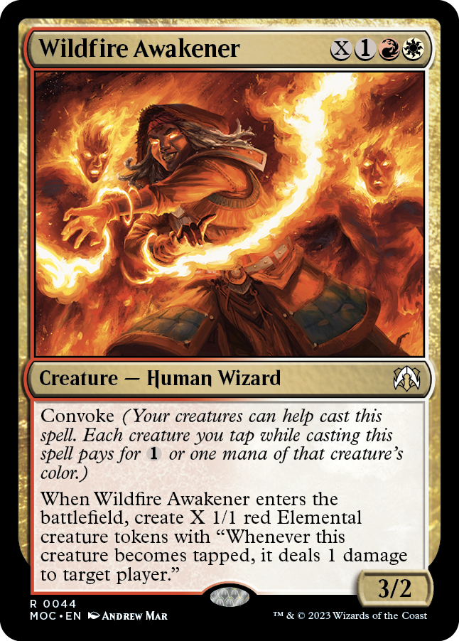 Wildfire Awakener [March of the Machine Commander] | Cracking-Singles