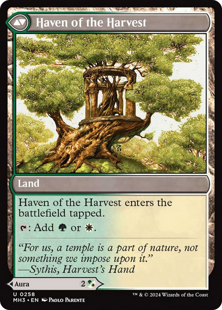 Strength of the Harvest // Haven of the Harvest [Modern Horizons 3] | Cracking-Singles