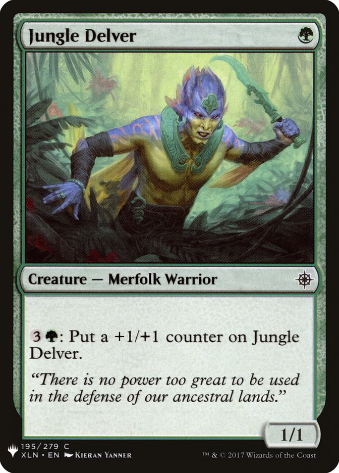 Jungle Delver [Mystery Booster] | Cracking-Singles