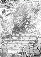 Super Saiyan God Son Goku // SSGSS Son Goku, Soul Striker Reborn (2021 World Championship) (Metal Silver Foil) (P-211) [Promotion Cards] | Cracking-Singles