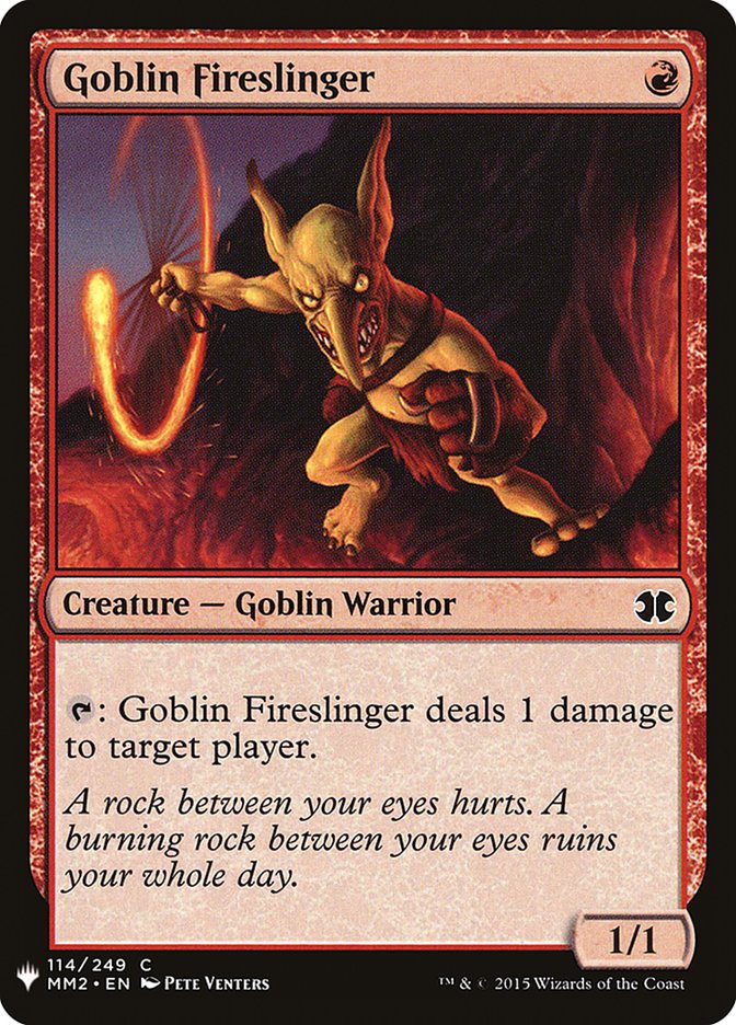 Goblin Fireslinger [Mystery Booster] | Cracking-Singles