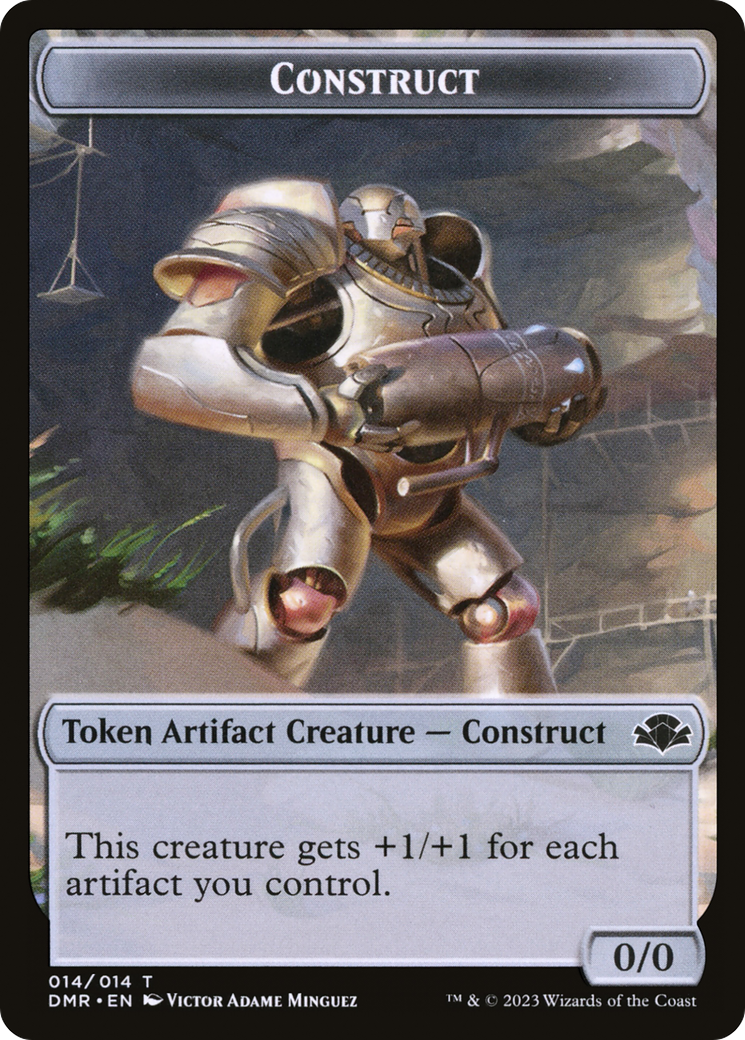 Construct Token [Dominaria Remastered Tokens] | Cracking-Singles