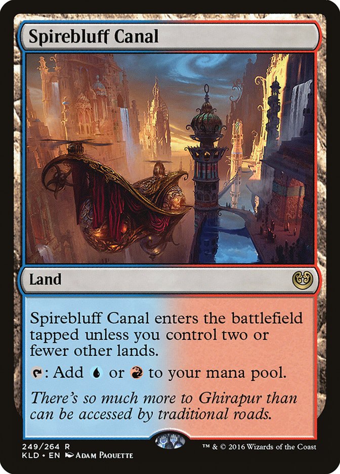 Spirebluff Canal [Kaladesh] | Cracking-Singles