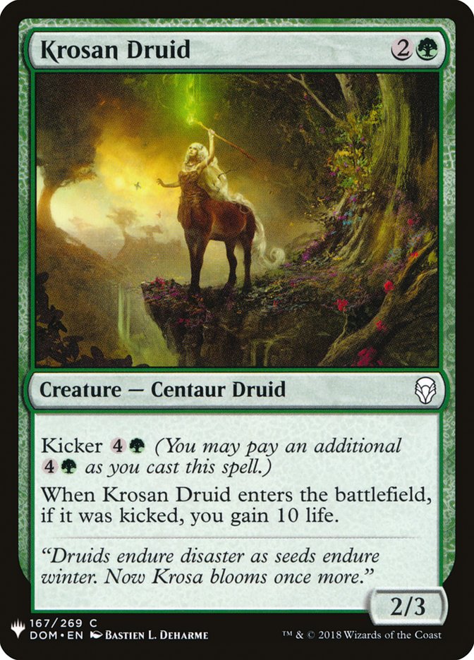 Krosan Druid [Mystery Booster] | Cracking-Singles