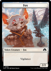 Servo // Fox Double-Sided Token [Modern Horizons 3 Tokens] | Cracking-Singles