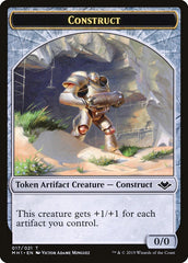 Goblin (010) // Construct (017) Double-Sided Token [Modern Horizons Tokens] | Cracking-Singles