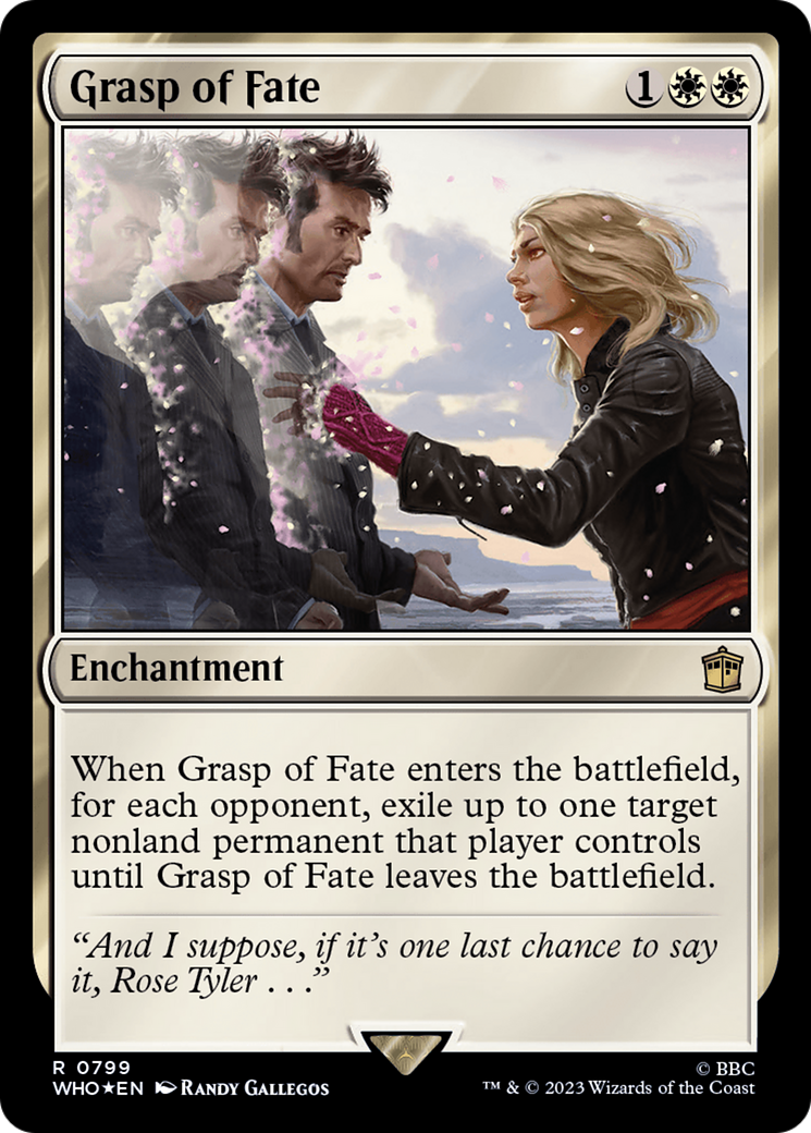 Grasp of Fate (Surge Foil) [Doctor Who] | Cracking-Singles