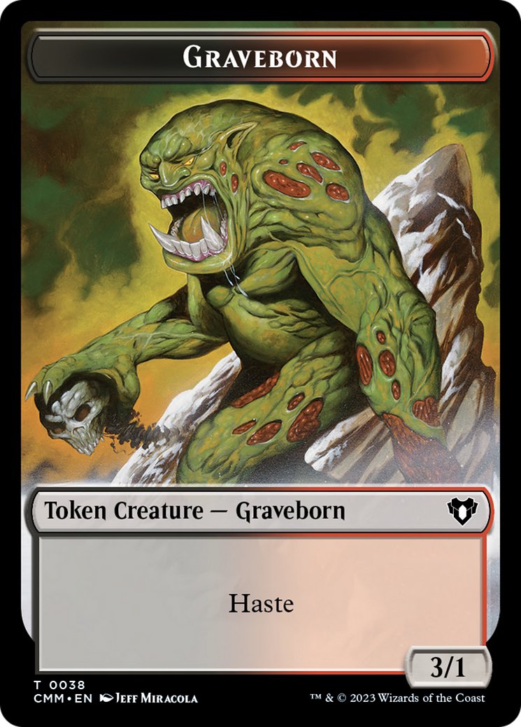 Thopter // Graveborn Double-Sided Token [Commander Masters Tokens] | Cracking-Singles