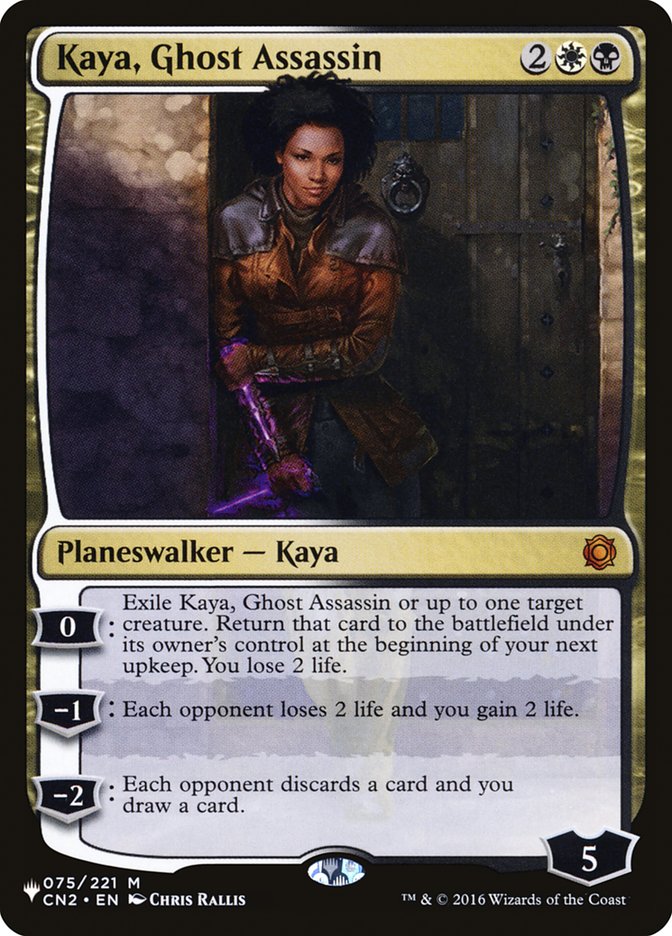 Kaya, Ghost Assassin [The List] | Cracking-Singles