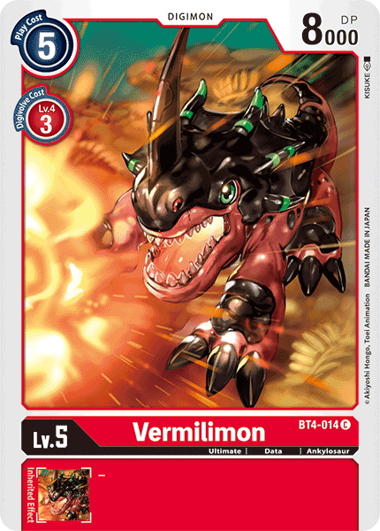 Vermilimon [BT4-014] [Great Legend] | Cracking-Singles