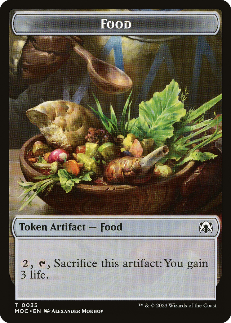 Food Token [March of the Machine] | Cracking-Singles