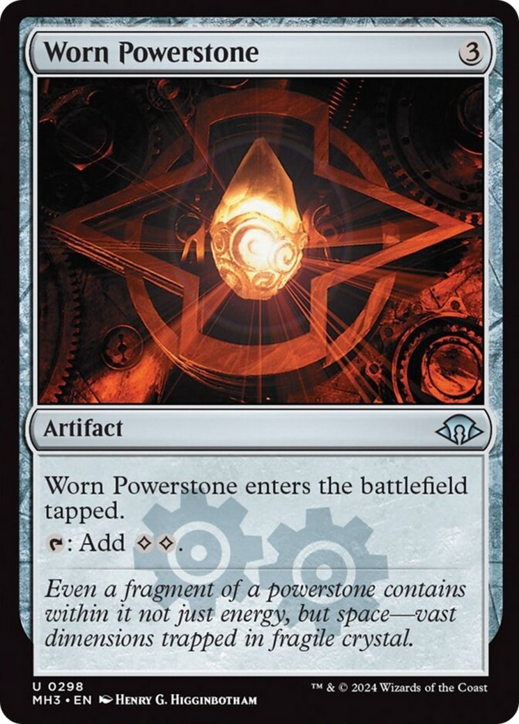 Worn Powerstone [Modern Horizons 3] | Cracking-Singles