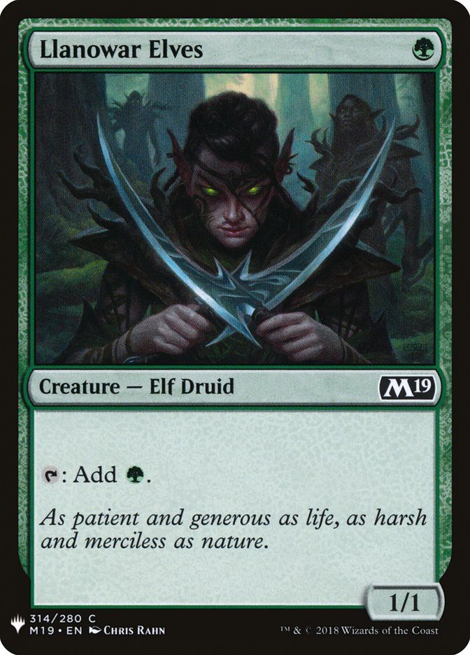 Llanowar Elves [Mystery Booster] | Cracking-Singles