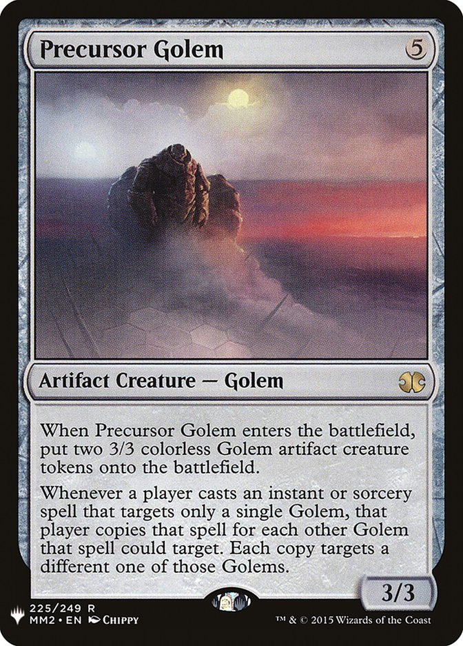 Precursor Golem [The List] | Cracking-Singles