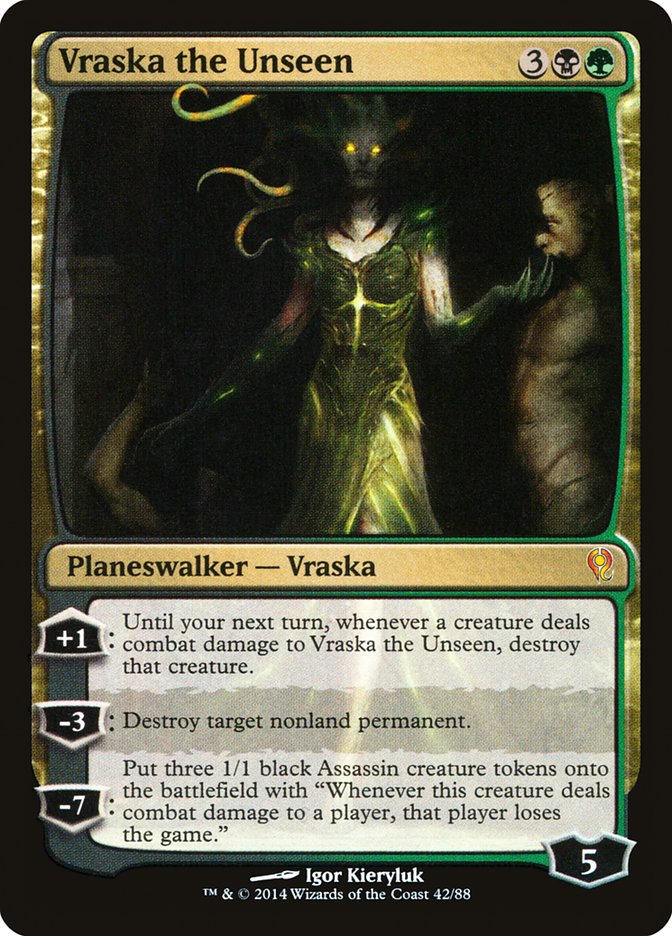 Vraska the Unseen [Duel Decks: Jace vs. Vraska] | Cracking-Singles