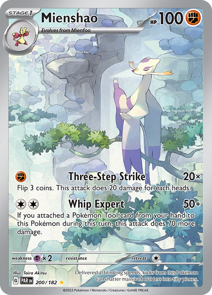 Mienshao (200/182) [Scarlet & Violet: Paradox Rift] | Cracking-Singles