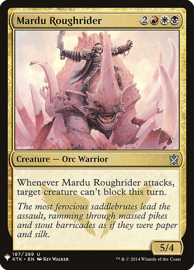 Mardu Roughrider [Mystery Booster] | Cracking-Singles