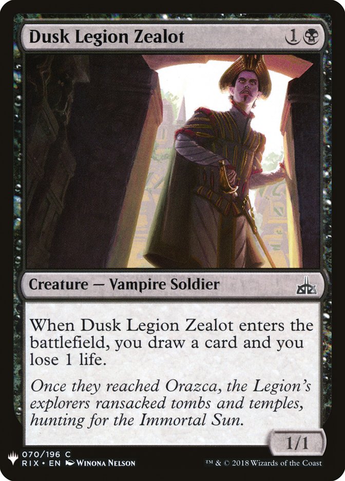 Dusk Legion Zealot [Mystery Booster] | Cracking-Singles