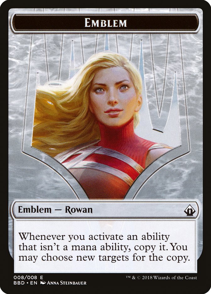 Rowan Kenrith Emblem [Battlebond Tokens] | Cracking-Singles