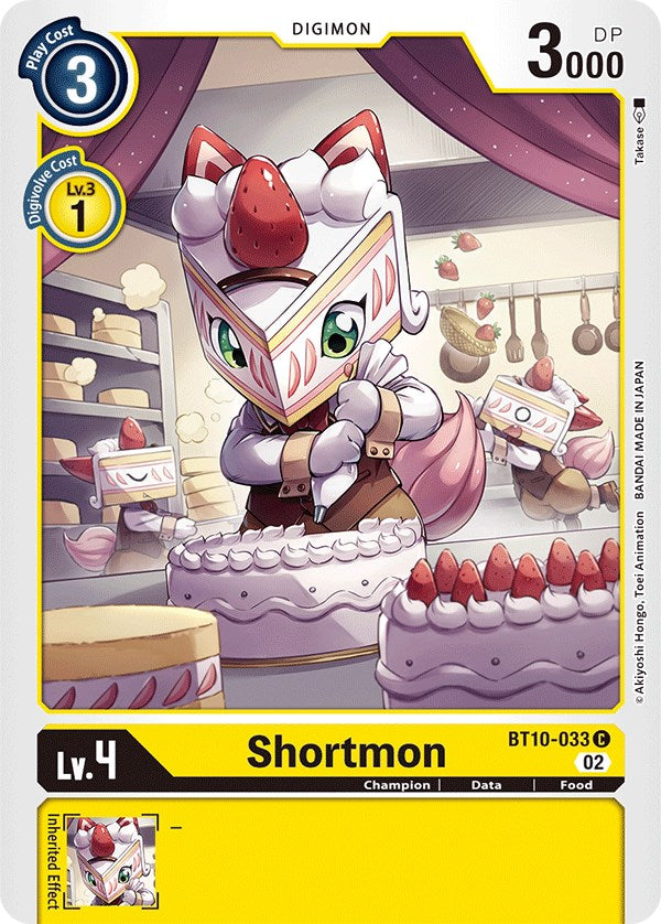 Shortmon [BT10-033] [Xros Encounter] | Cracking-Singles