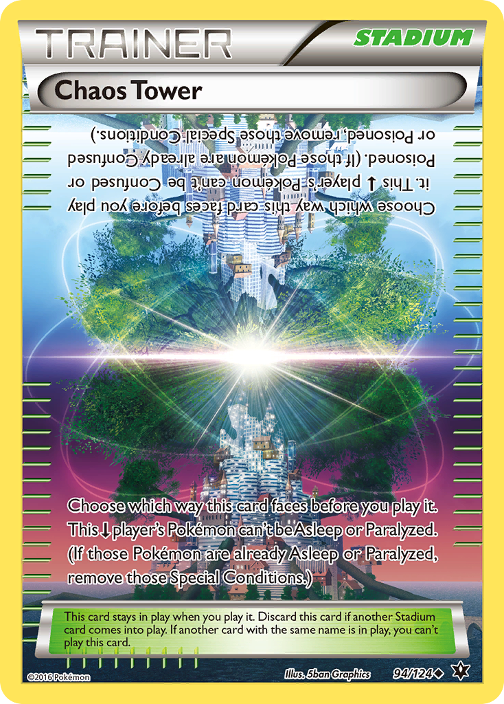 Chaos Tower (94/124) [XY: Fates Collide] | Cracking-Singles