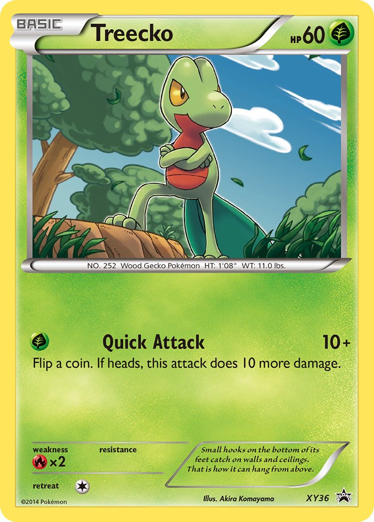 Treecko (XY36) [XY: Black Star Promos] | Cracking-Singles