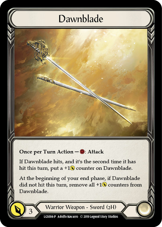 Dawnblade [LGS004-P] (Promo)  1st Edition Cold Foil | Cracking-Singles