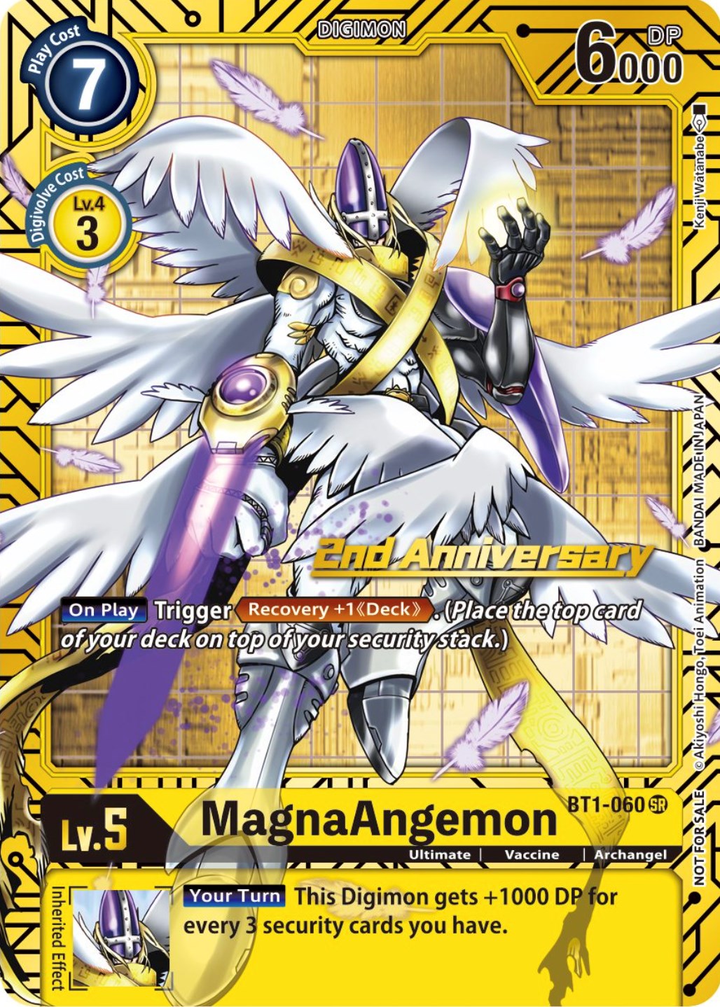 MagnaAngemon [BT1-060] (2nd Anniversary Card Set) [Release Special Booster Promos] | Cracking-Singles