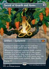 Sword of Hearth and Home (Borderless Alternate Art) [Modern Horizons 2] | Cracking-Singles