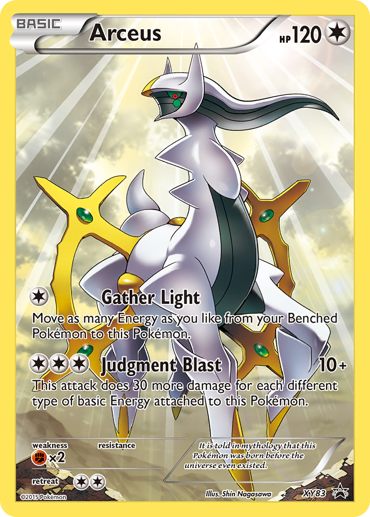 Arceus (XY83) [XY: Black Star Promos] | Cracking-Singles