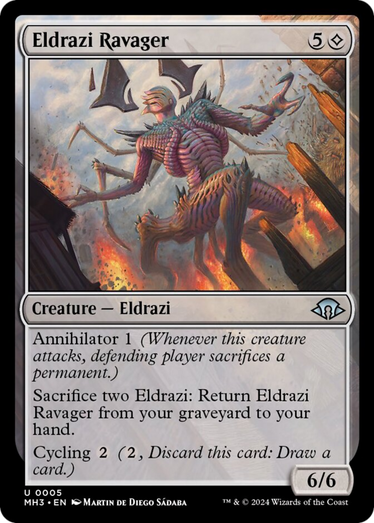 Eldrazi Ravager [Modern Horizons 3] | Cracking-Singles