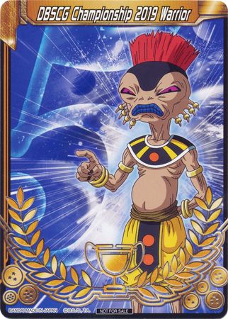 DBSCG Championship 2019 Warrior (Merit Card) - Universe 5 "Arak" (5) [Tournament Promotion Cards] | Cracking-Singles