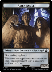 Alien Angel // Dalek Double-Sided Token [Doctor Who Tokens] | Cracking-Singles