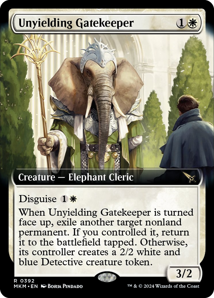 Unyielding Gatekeeper (Extended Art) [Murders at Karlov Manor] | Cracking-Singles