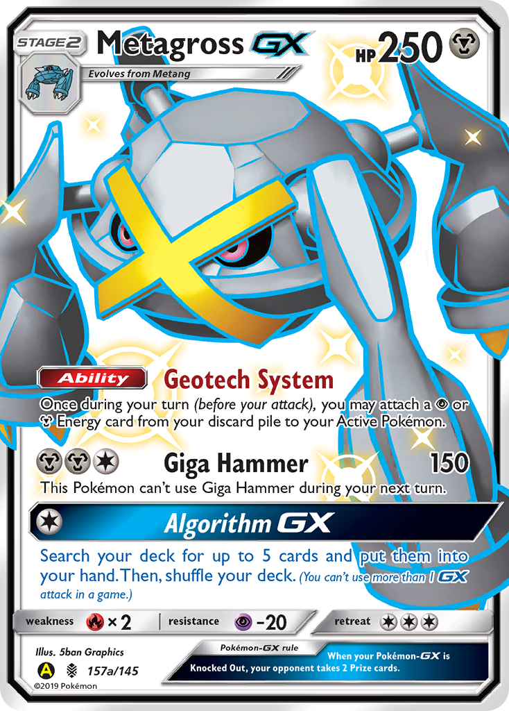 Metagross GX (157a/145) [Alternate Art Promos] | Cracking-Singles