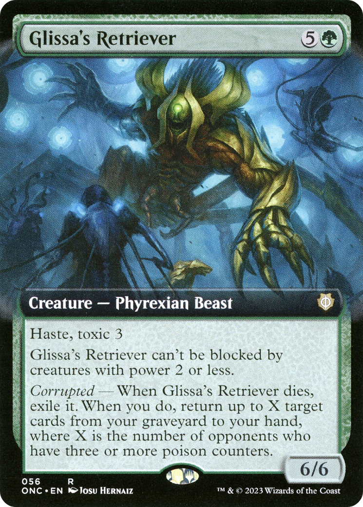 Glissa's Retriever (Extended Art) [Phyrexia: All Will Be One Commander] | Cracking-Singles